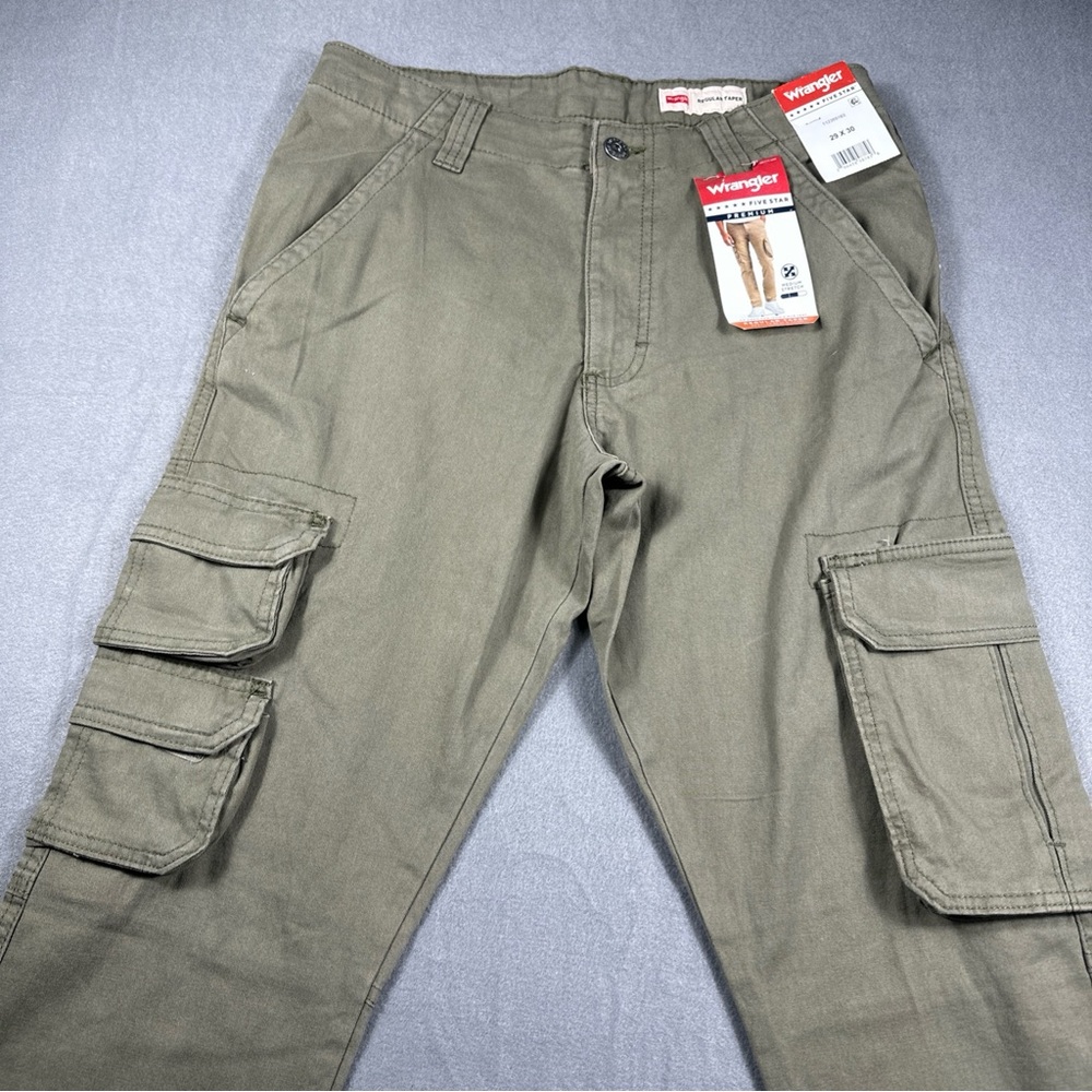 Wrangler Men's Cargo Pants - Khaki Sz 29x30